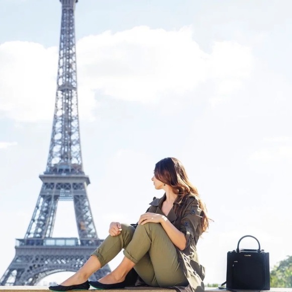 Tieks Matte Black Ballet Flats - Size 8 - Picture 2 of 16